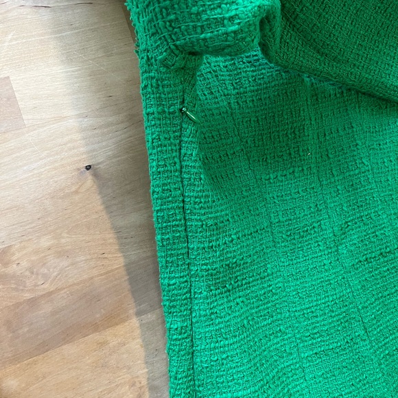 Zara green tweed dress size XS - Picture 9 of 9